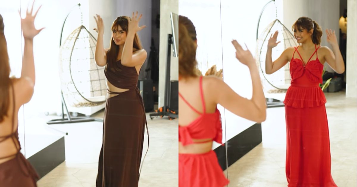 Gabbi Garcia dances to BINI's 'Salamin, Salamin' in OOTD transition video