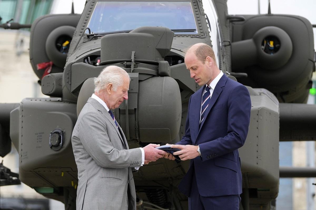 King Charles hands military title to son William in rare joint appearance