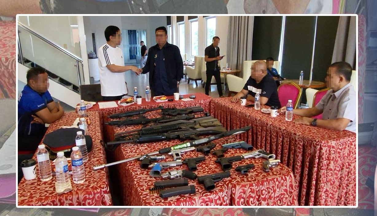 Alleged Kingdom of Jesus Christ lawyer surrenders 21 firearms to police 