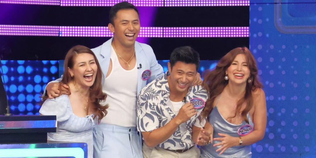 Rocco Nacino, Enzo Pineda, Nathalie Hart, and Rox Montealegre from 'Starstruck' reunite