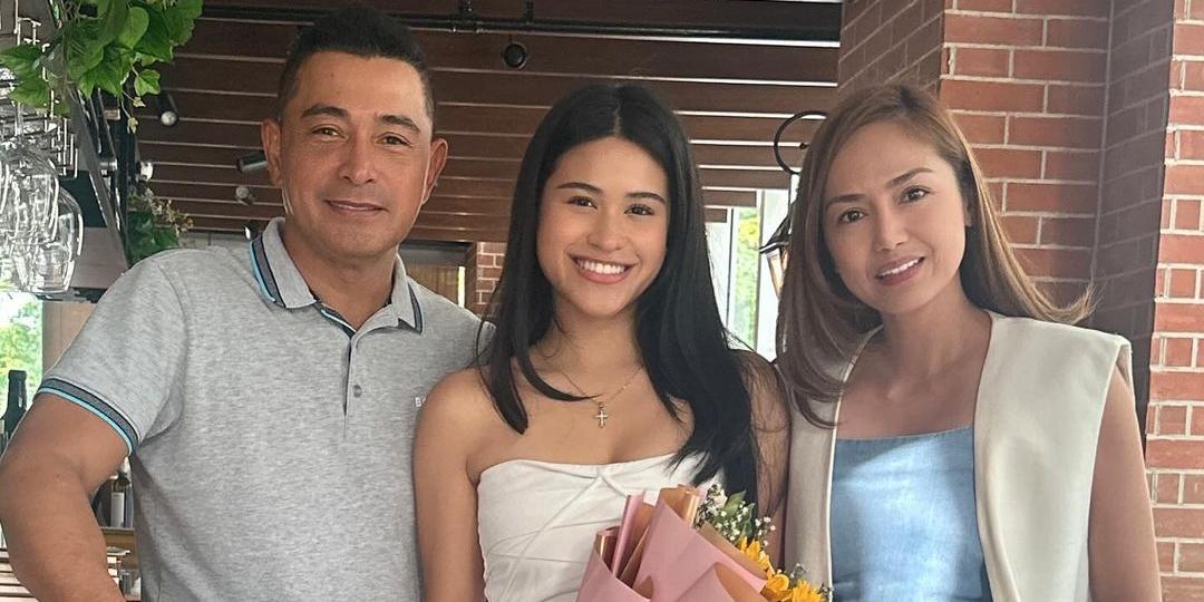 Sunshine Cruz, Cesar Montano proud parents at daughter Chesca’s graduation 