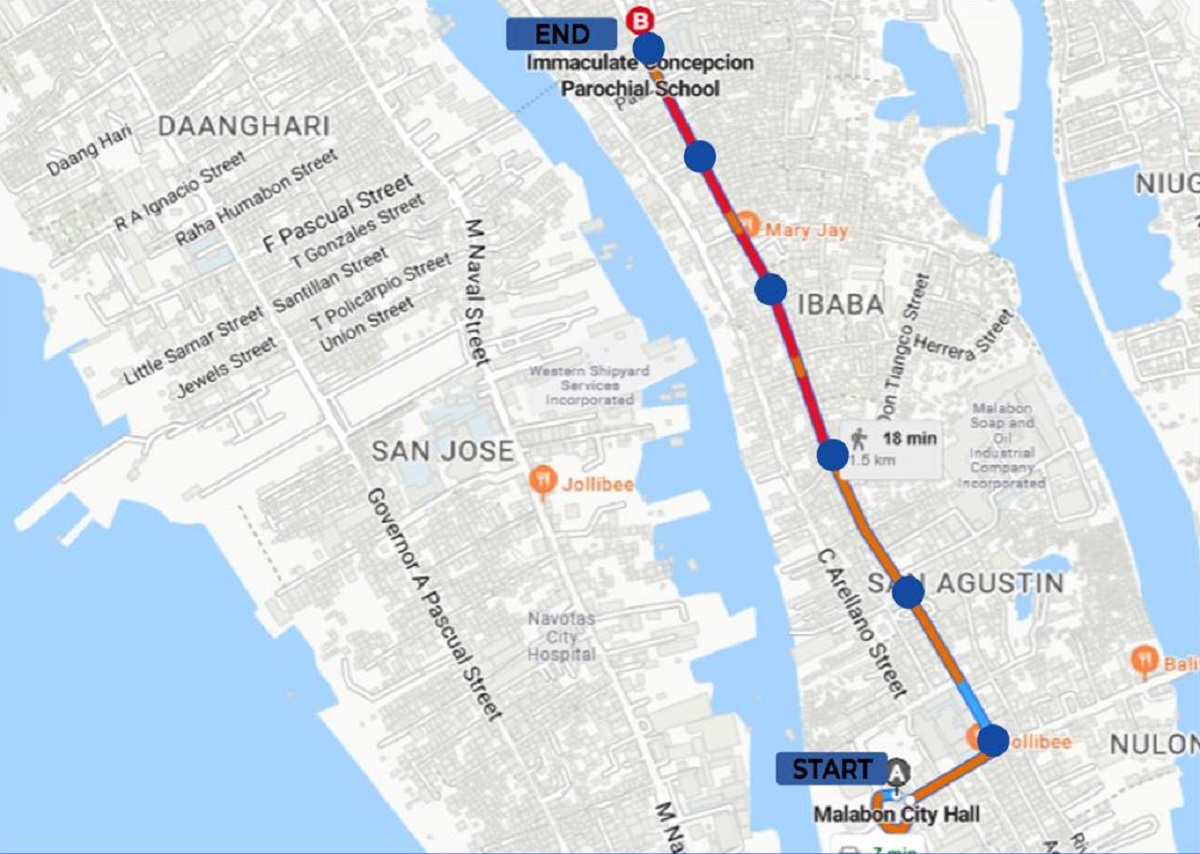 Expect heavy traffic along Gen. Luna Ave. on May 18 —Malabon LGU