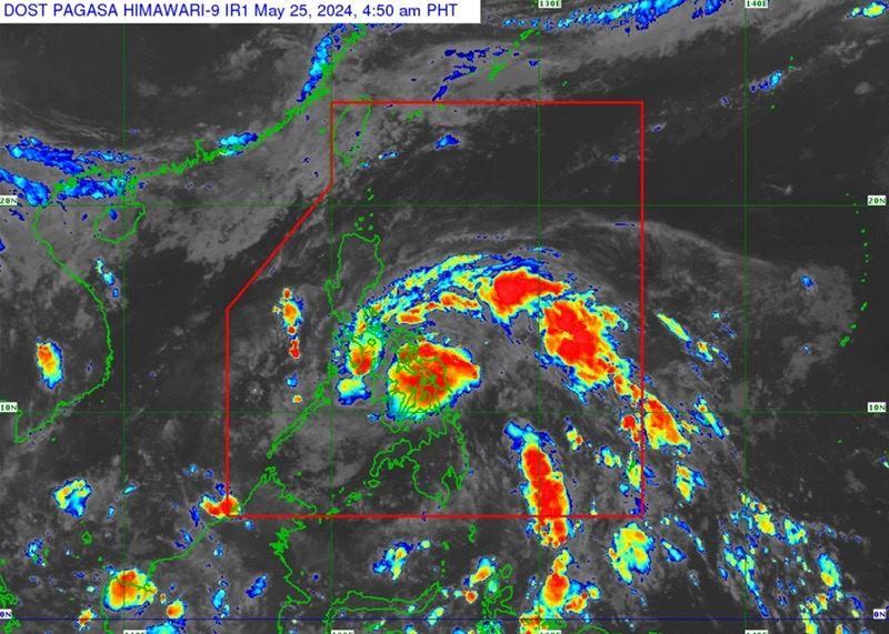 Aghon now over Catbalogan, Samar; Signal No. 1 hoisted over 18 areas
