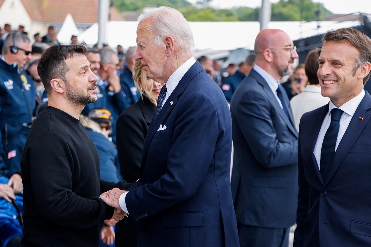 At D-Day commemoration, Biden pledges continued Ukraine support
