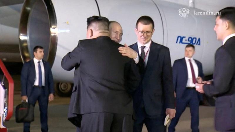 Putin hails N. Korea's support for Ukraine war as he lands in Pyongyang