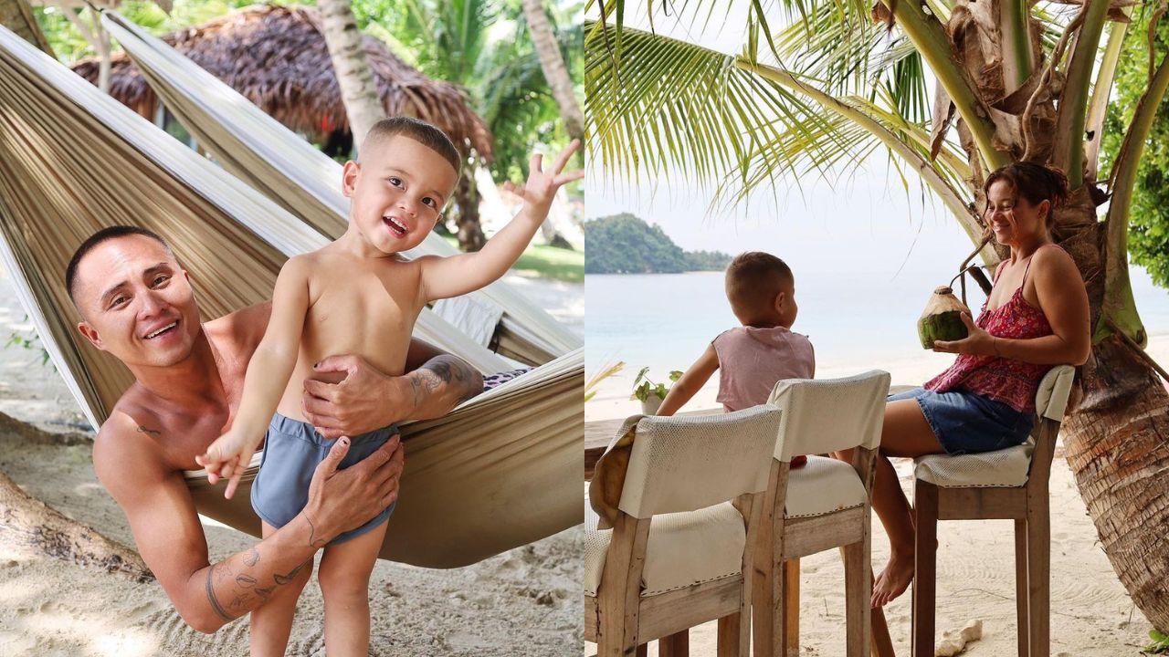 Andi Eigenmann, Philmar Alipayo, and kids jet off to Indonesia for a beach trip