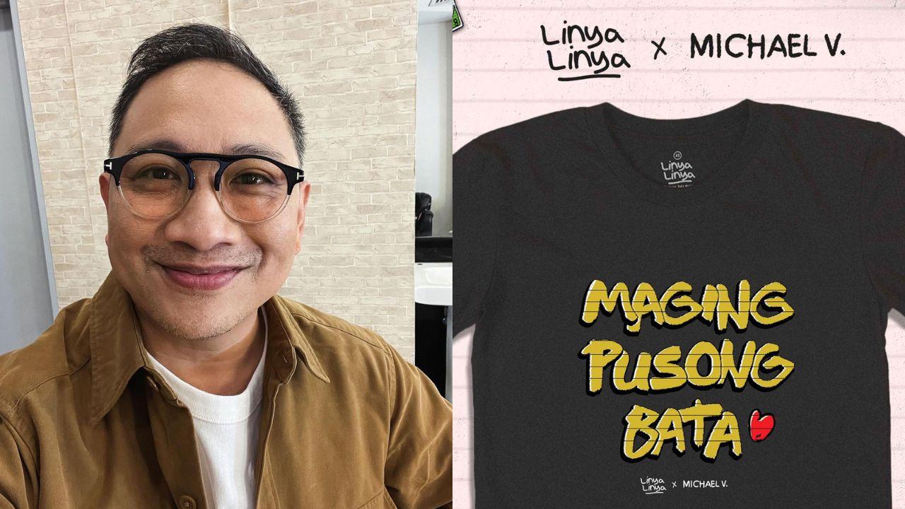 Michael V. and Linya-Linya collaborate for shirt with important reminder