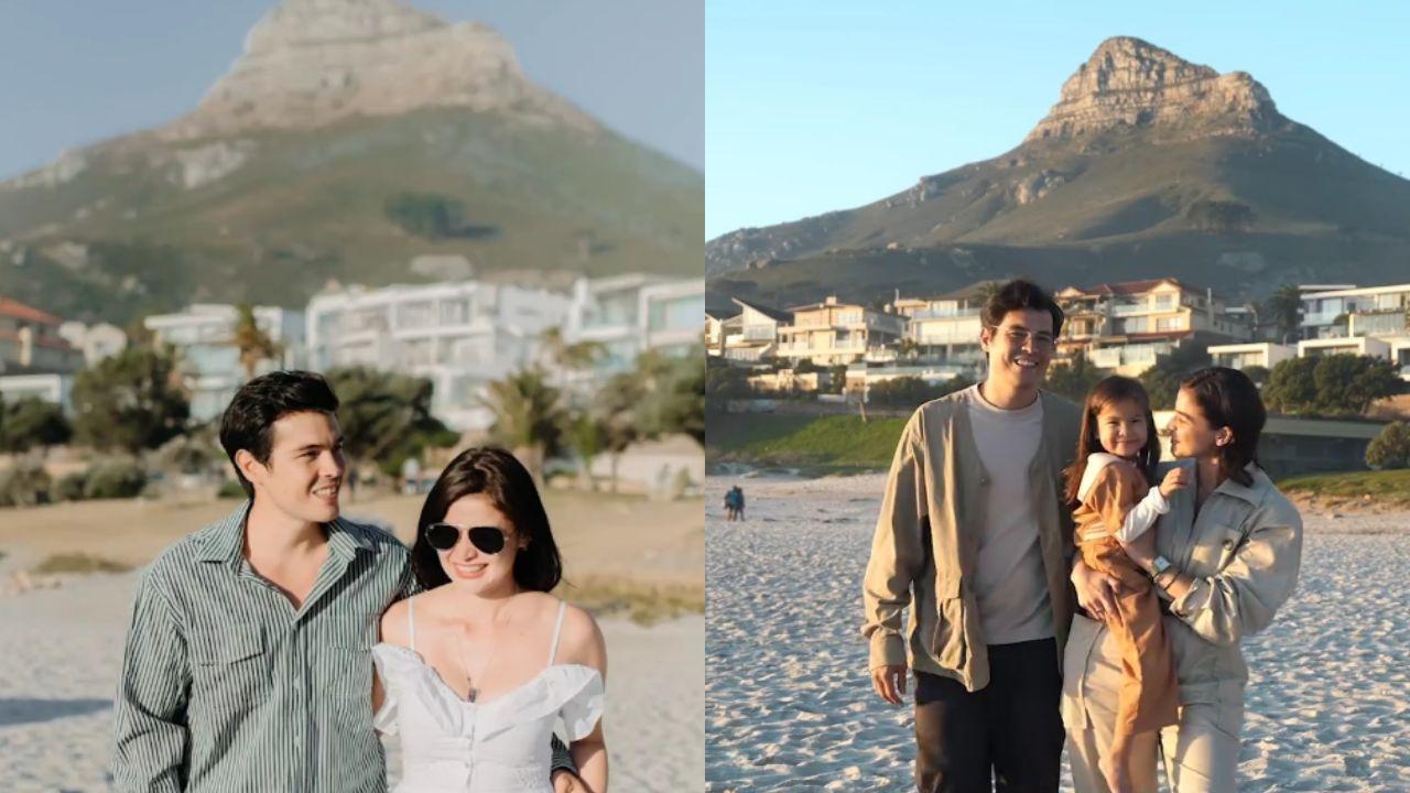 Anne Curtis and Erwan Heussaff recreate couple pics with Dahlia