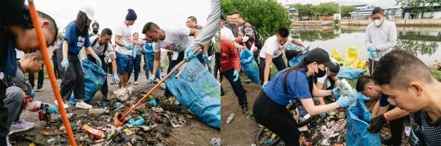 SM City Cebu and SM Seaside City Cebu return to Cebu SRP for a clean-up