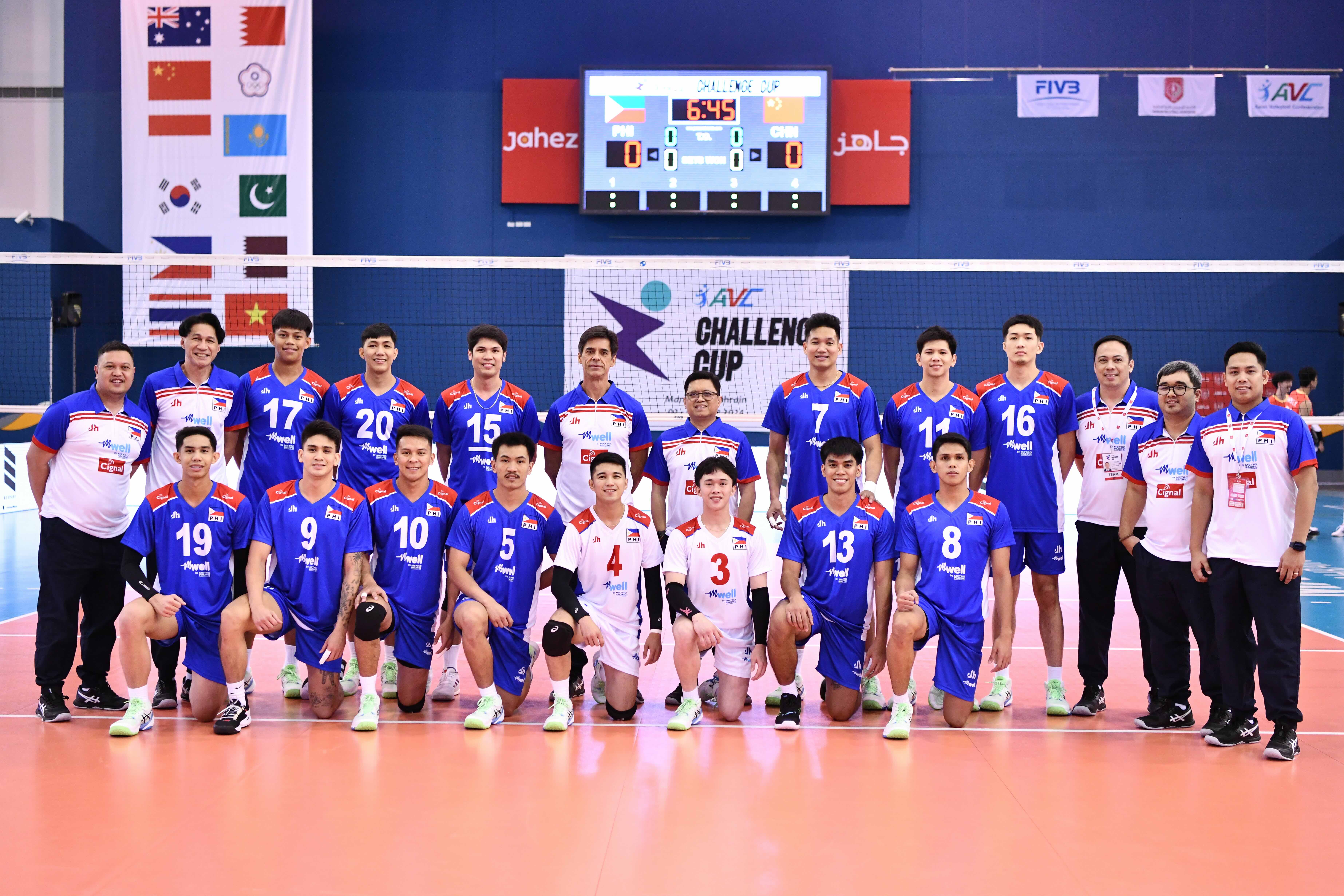 Alas Pilipinas at the 2024 AVC Challenge Cup for Men | GMA News Online