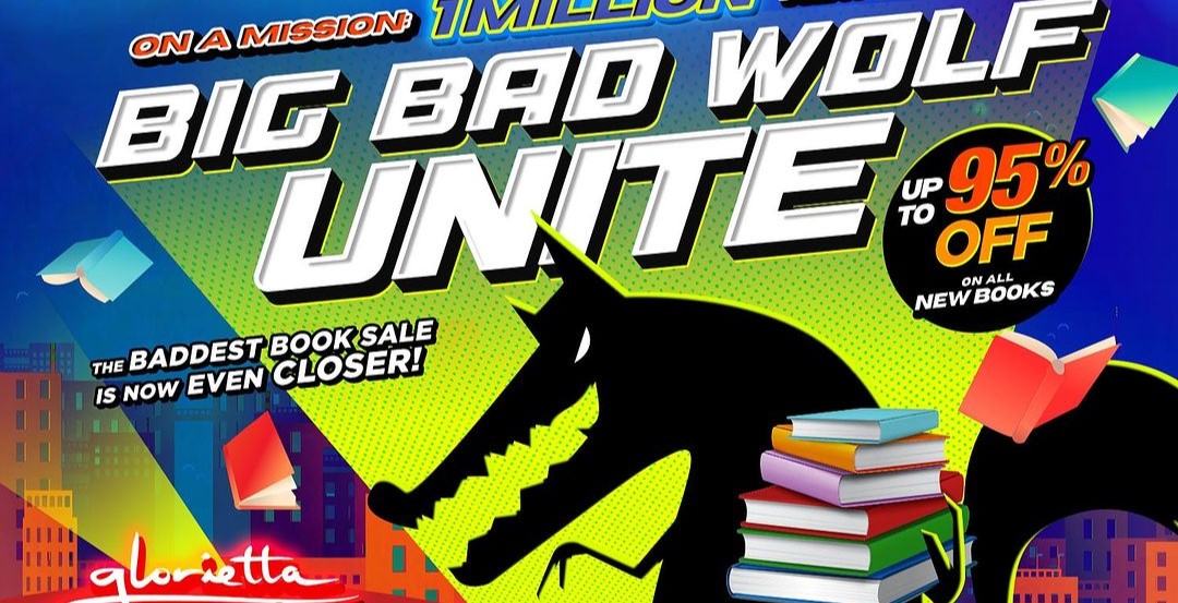 Big Bad Wolf Books heading to Makati on June 19