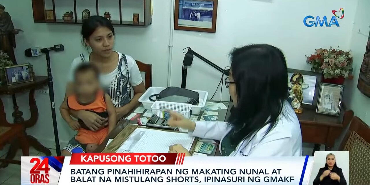 Boy with large birthmark brought to dermatologist by GMA Kapuso Foundation
