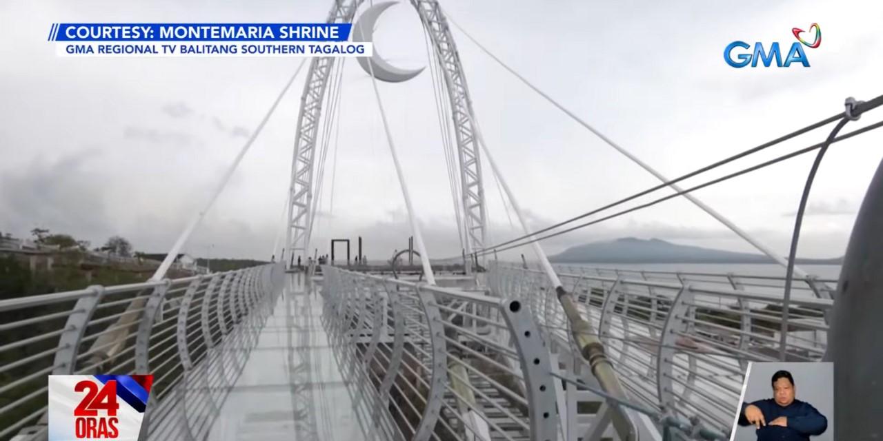 This glass walkway in Batangas might just awaken the daredevil in you ...