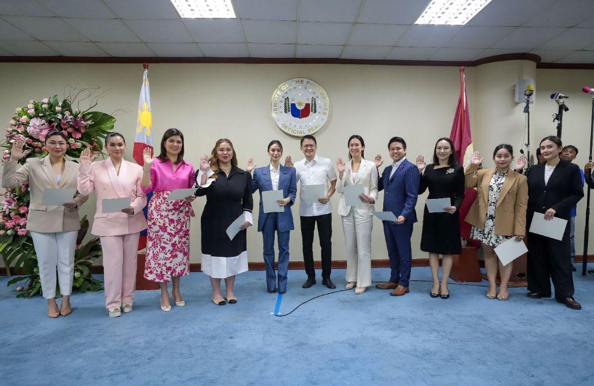 Senate Spouses Foundation, Inc. officers led by Heart Evangelista