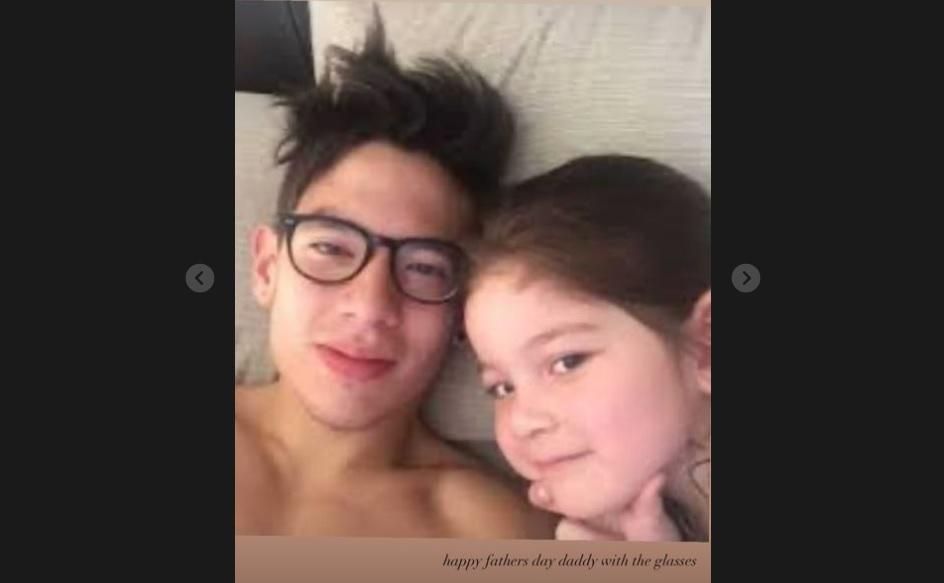 On Father's Day, Ellie greets dad Jake Ejercito with a throwback photo