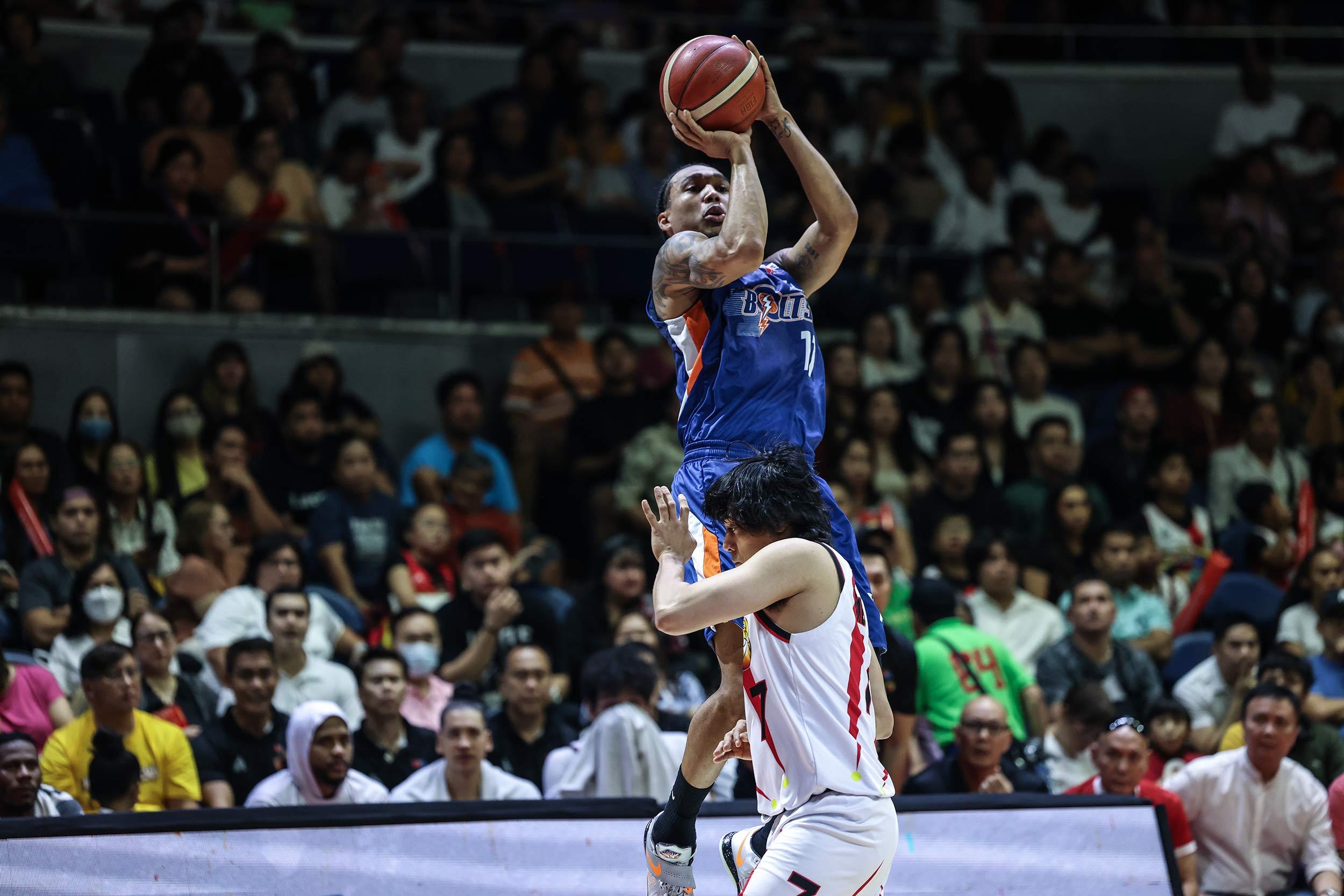 PBA: Chris Newsome of the Meralco Bolts