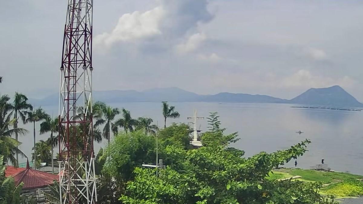 Taal Volcano emits over 4K tonnes of sulfur dioxide