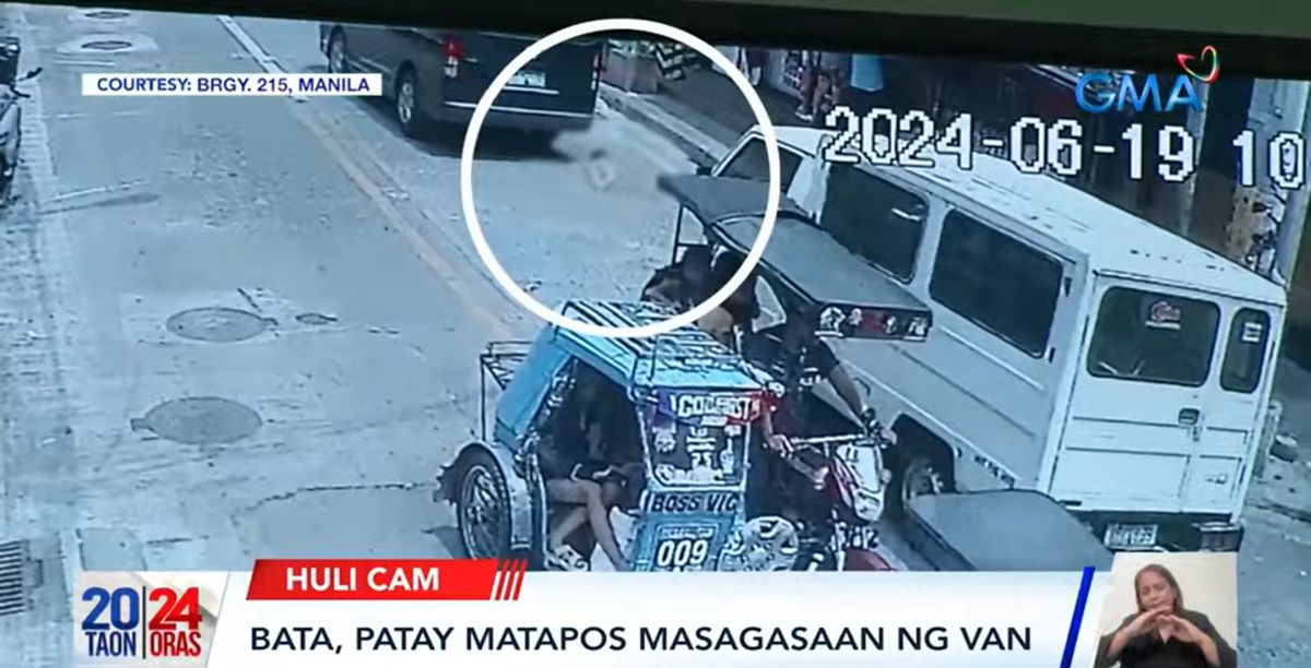 Batang tumatawid, patay nang masagasaan ng van sa Maynila | Balitambayan