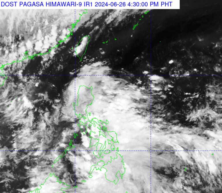 Rain showers over Mindanao due to LPA, ITCZ - PAGASA 