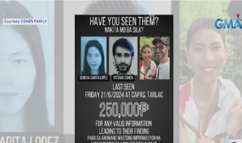 Mutya ng Pilipinas Pampanga bet Geneva Lopez and her boyfriend Yitshak Cohen