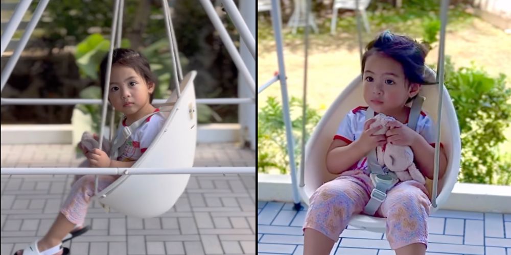 Jennylyn Mercado shares adorable video of daughter Dylan chilling in a swing