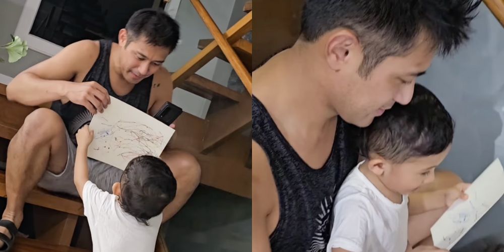 Rocco Nacino receives first Father's Day card from son EZ 