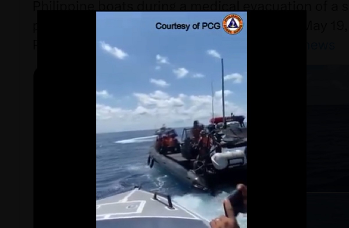 China vessels blocked, rammed PH boat on medical evacuation in WPS