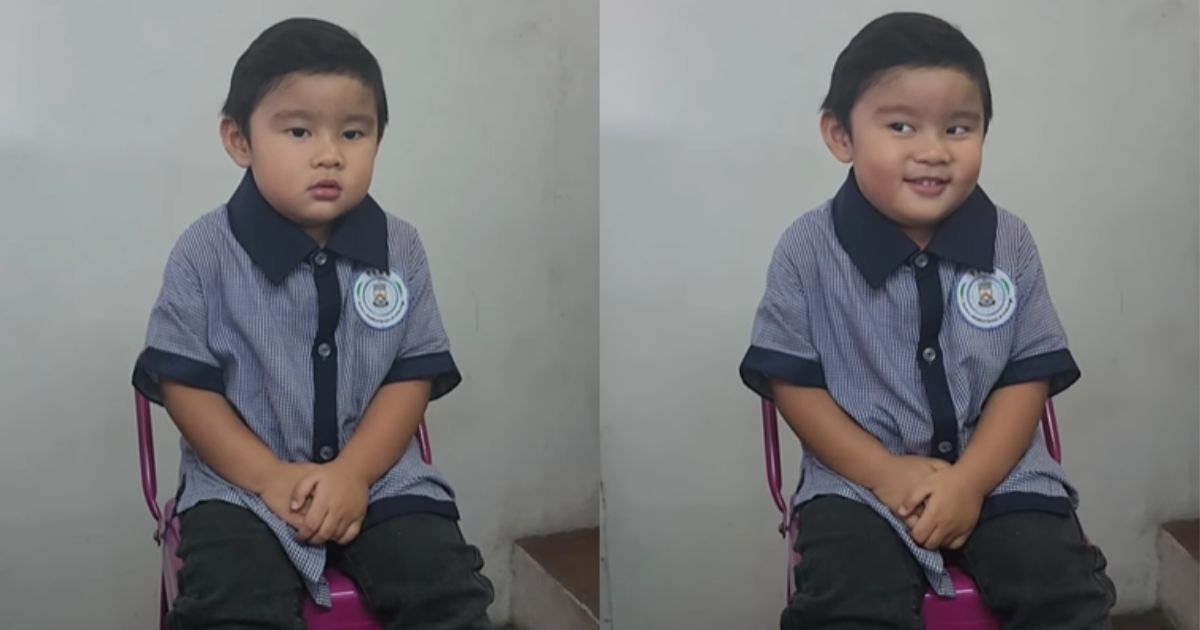 Chito Miranda shares cute reaction of son Cash while taking visa photo