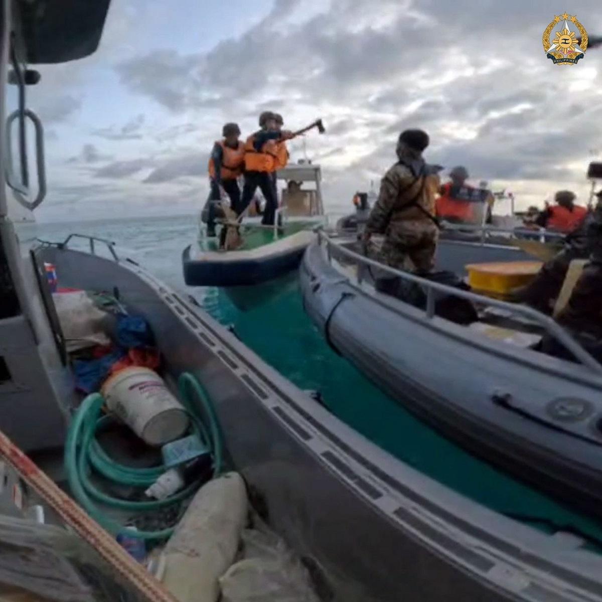 China Coast Guard threatens AFP servicemember near Ayungin Shoal