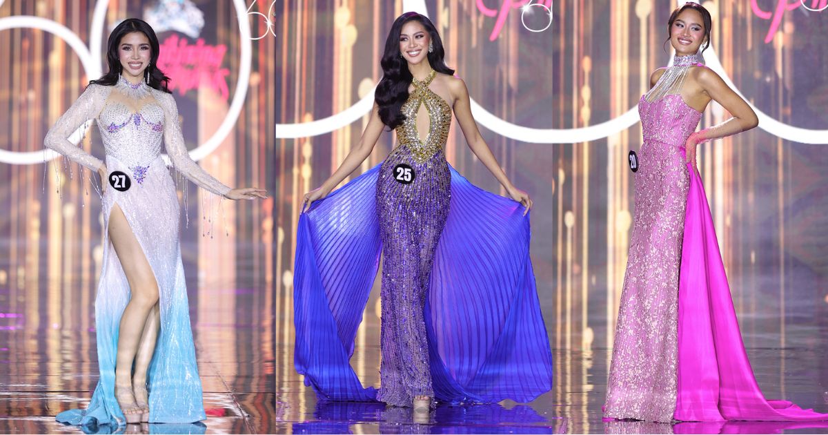 Binibining Pilipinas 2024 candidates dazzle in their preliminary evening gowns