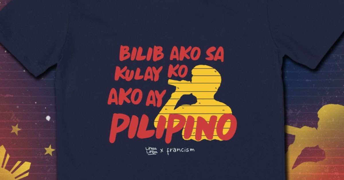 On Independence Day, Linya-Linya honors Francis M. with new commemorative shirt