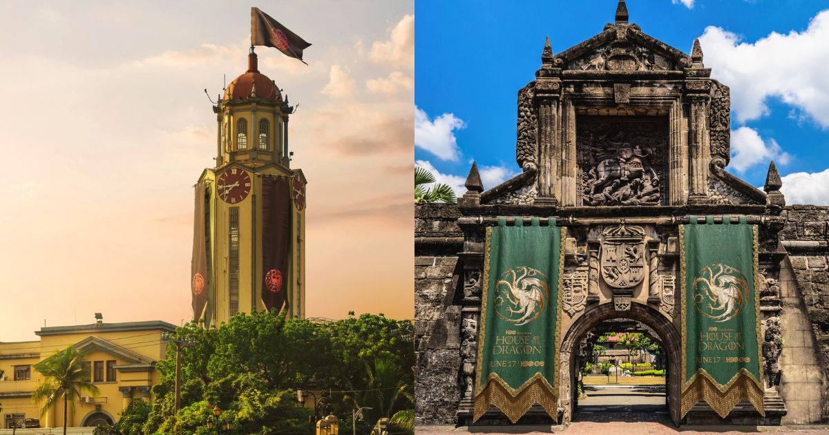 Manila City Hall, Intramuros raise flags of Queen Rhaenyra, King Aegon II ahead of 'House of the Dragon' Season 2