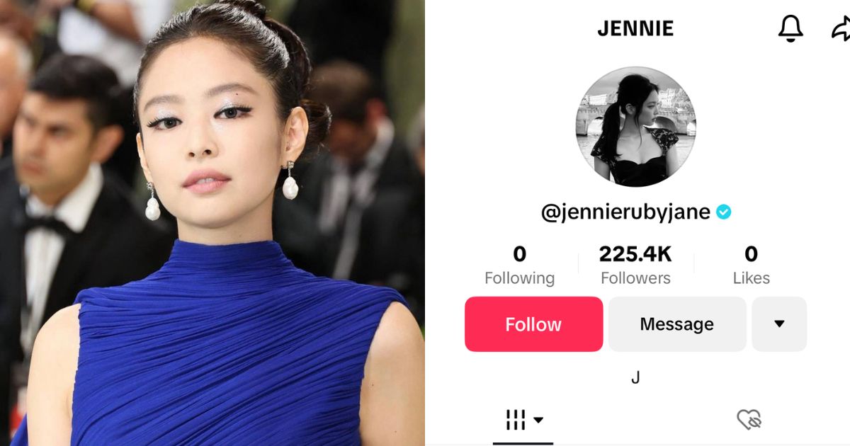 Blackpink's Jennie launches TikTok account