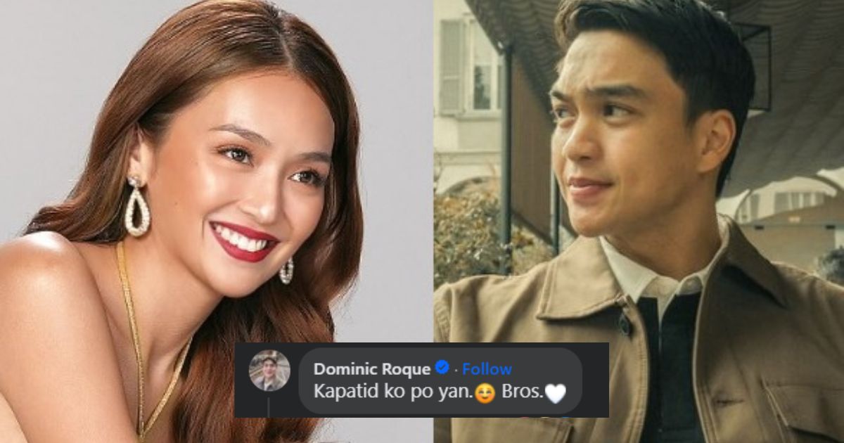 Dominic Roque denies dating Kathryn Bernardo