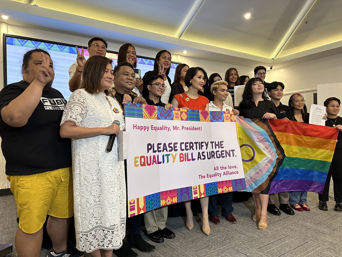 Rep. Roman, LGBTIQ groups urge Marcos to certify SOGIESC bill as urgent