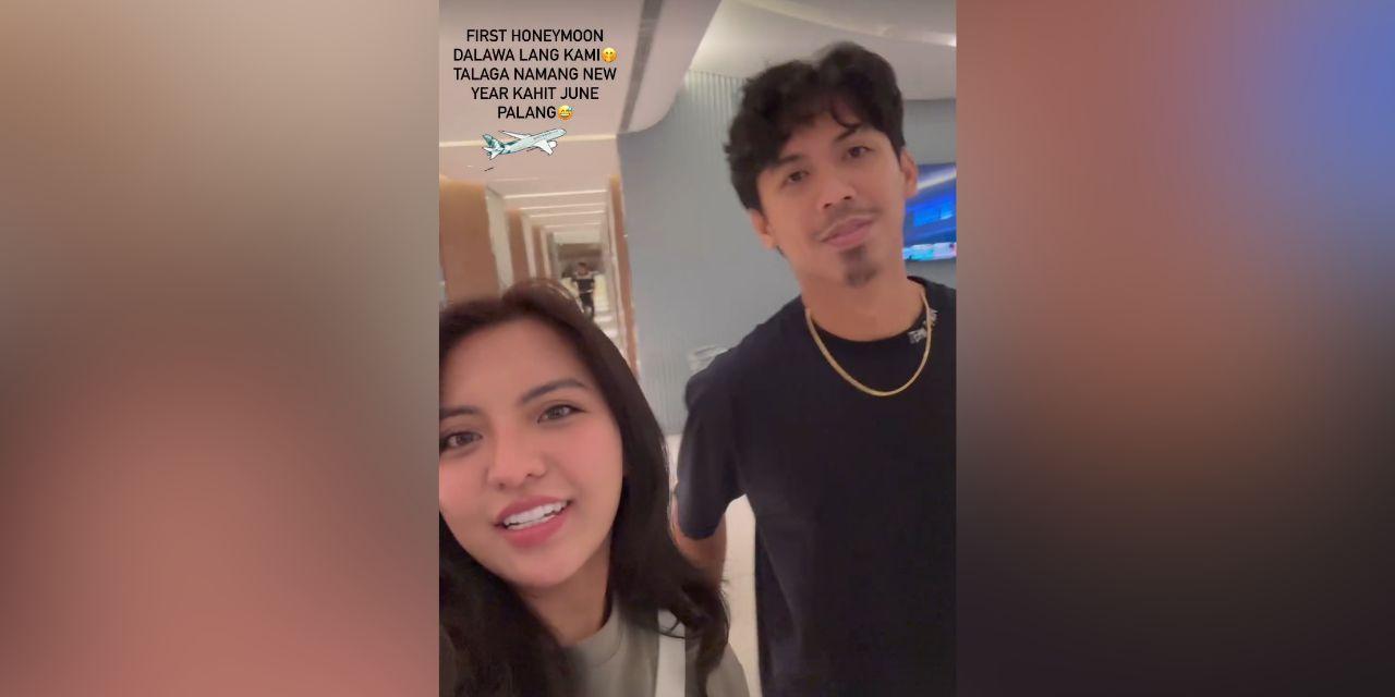 Cong TV and Viy Cortez go on honeymoon