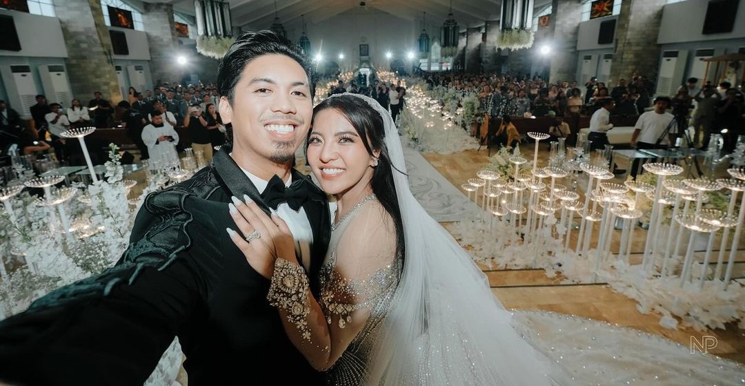 Cong TV, Viy Cortez are the sweetest lovebirds on their wedding