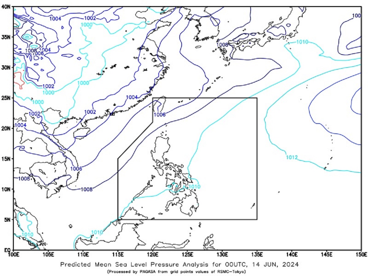 Habagat, localized thunderstorms to bring rains over parts of PH