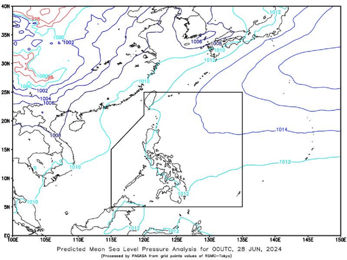 PAGASA: Easterlies, localized thunderstorms to bring clouds, rains