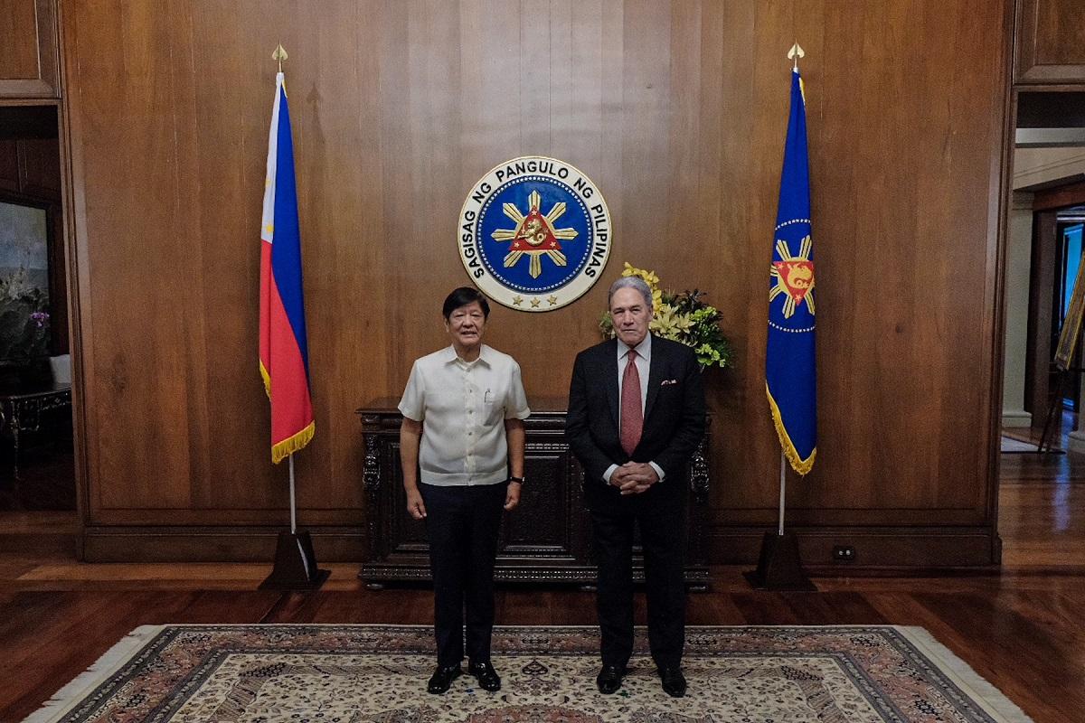 New Zealand’s Deputy PM pays courtesy call on Marcos