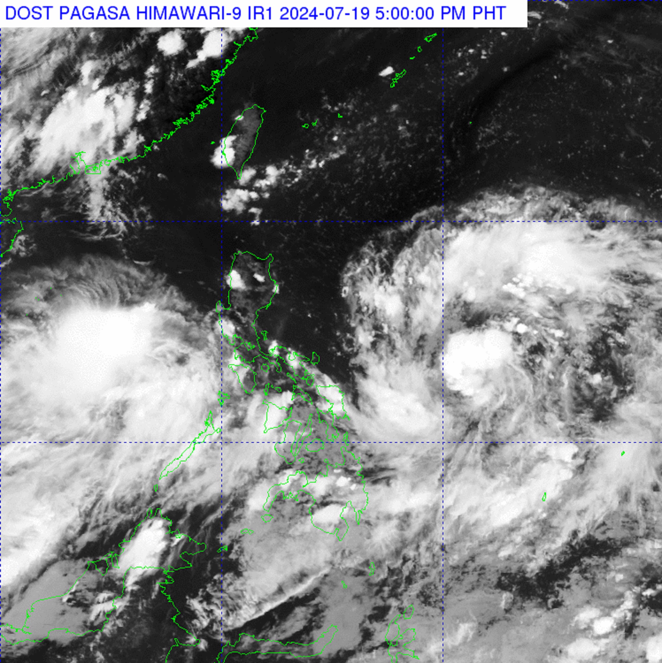 2 LPAs seen inside PAR; scattered rain expected over the western PH ...