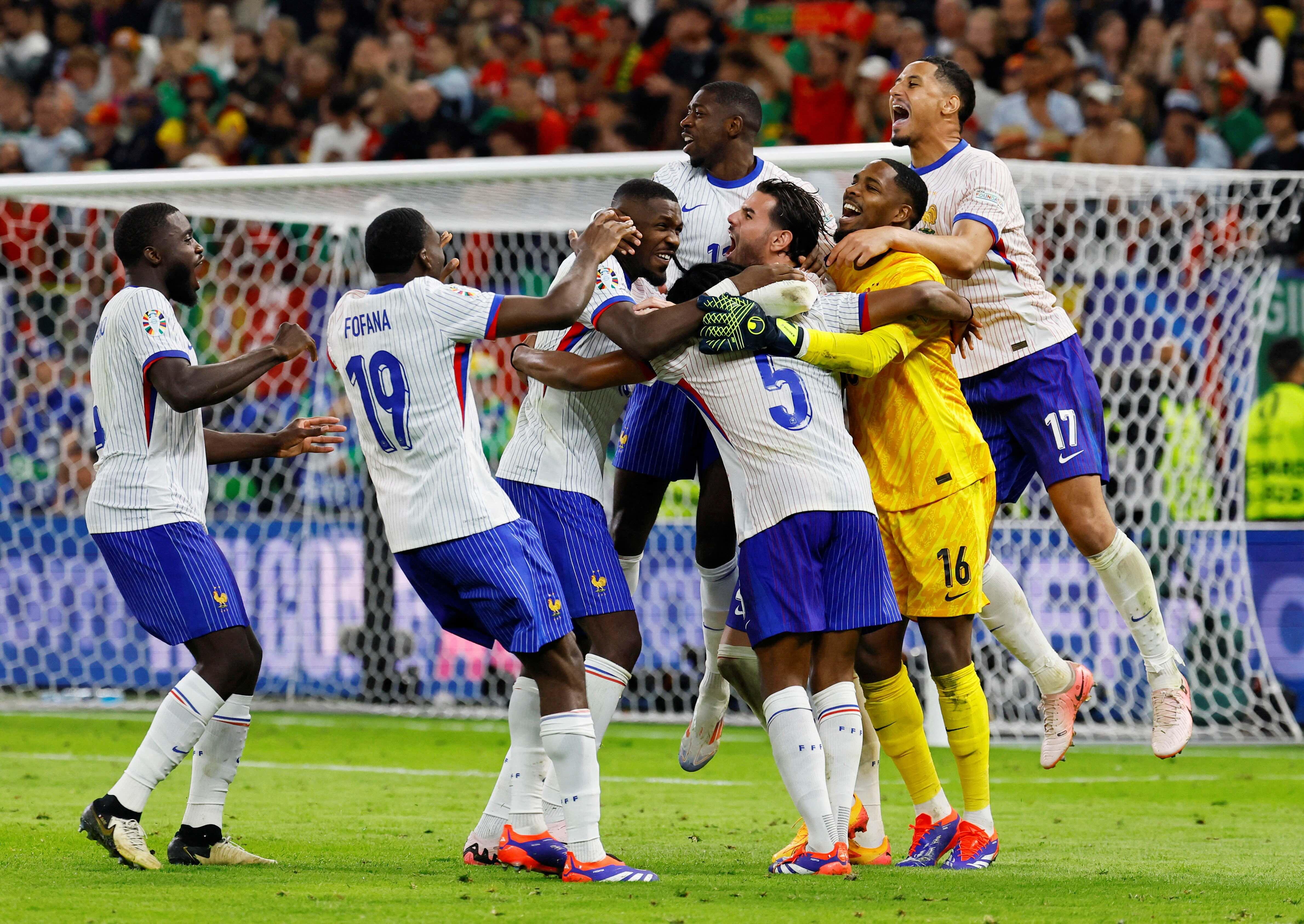 Euro 2024: France beat Portugal in shootout to reach semis and end Ronaldo’s dream