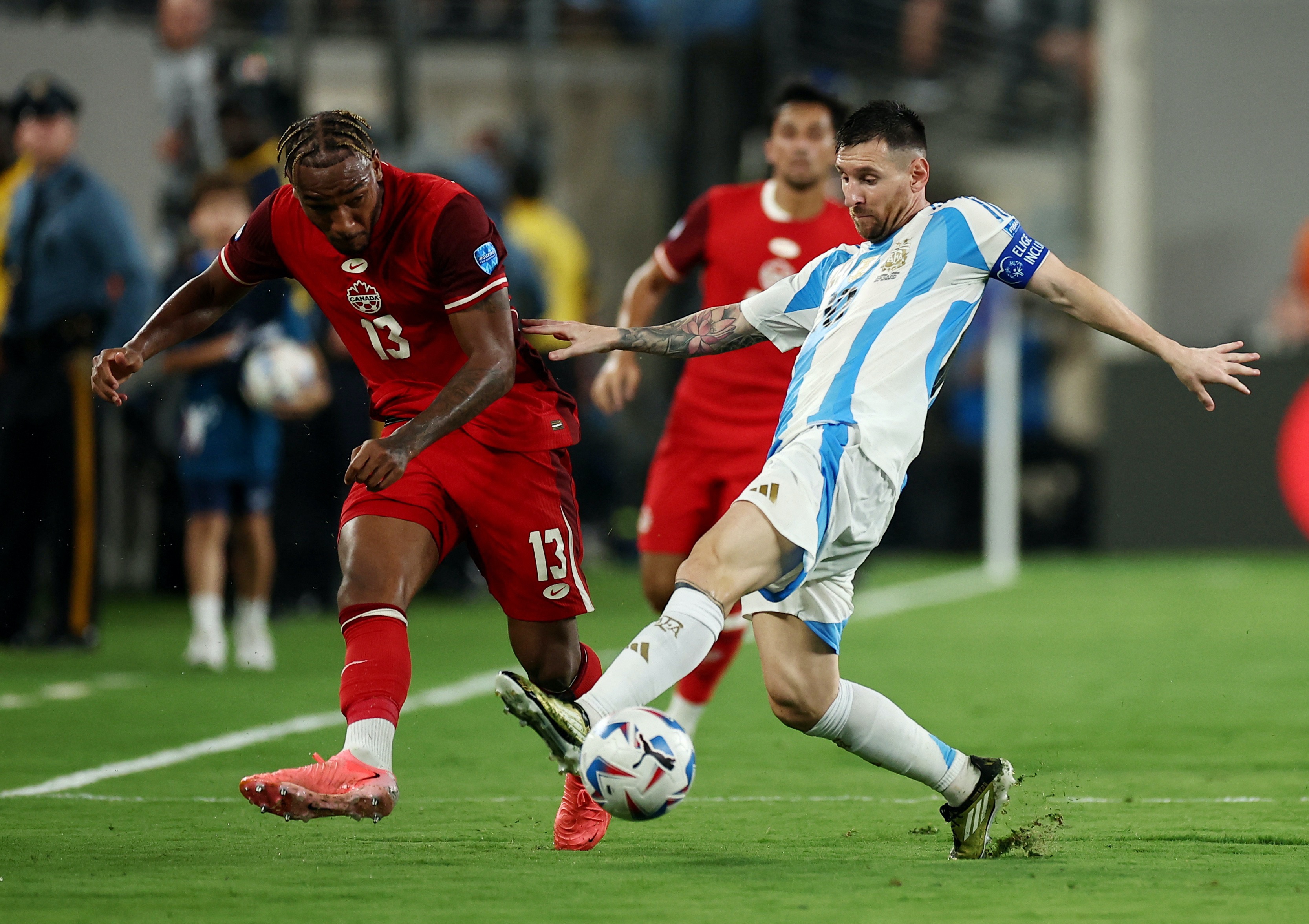 Argentina beats Canada 2-0 to seal spot in Copa America final