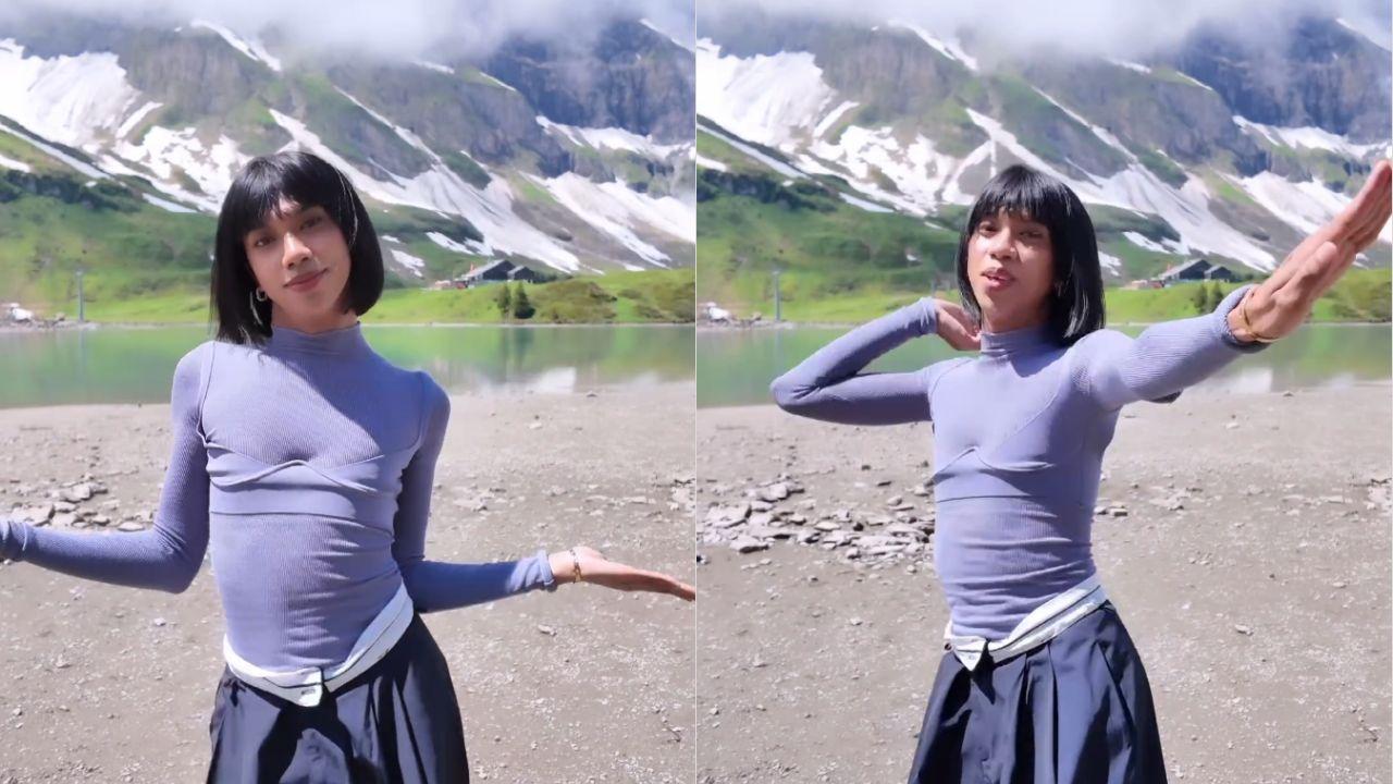 Mimiyuuuh dances to BINI's 'Pantropiko' in Switzerland