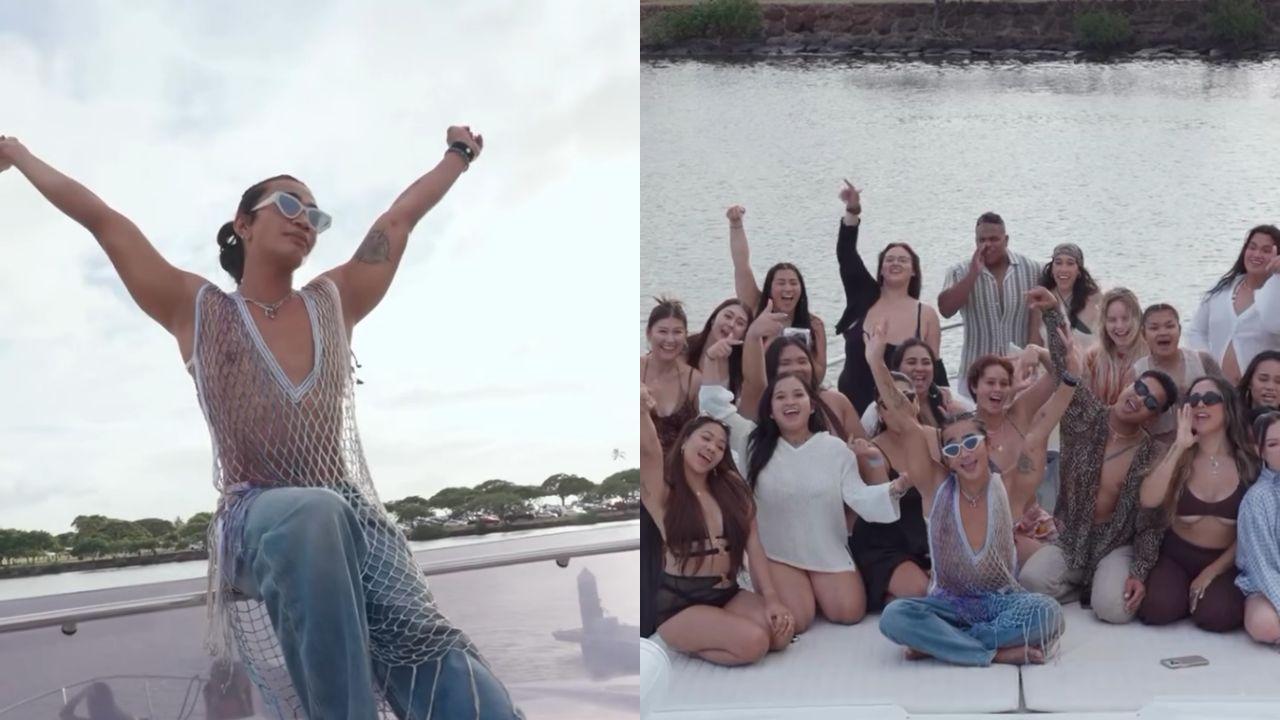 Bretman Rock celebrates 26th birthday with a yacht party