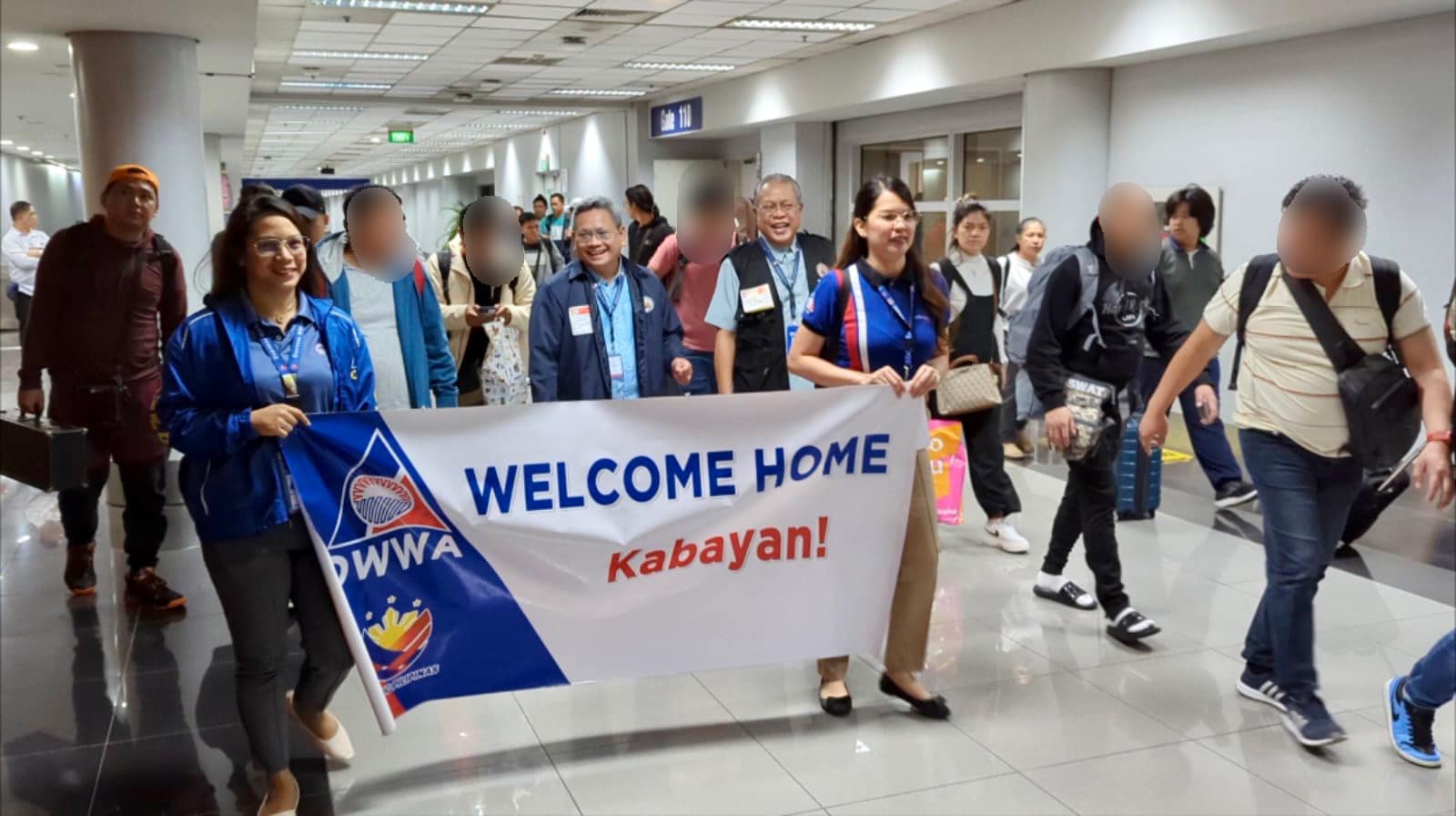 Five overseas Filipino workers affected by the ongoing conflict in Haiti have returned to the Philippines.