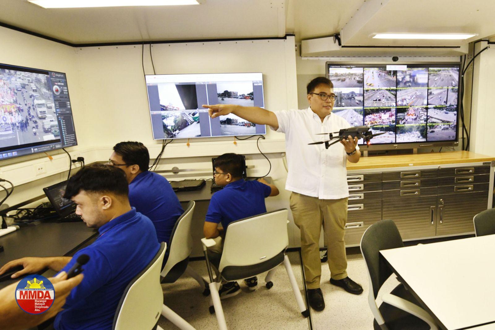 MMDA launches hi-tech mobile command center for Marcos SONA 2024