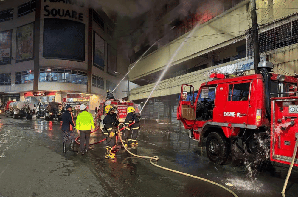 A fire broke out early morning on July 16, 2024 at the Maharlika Livelihood Center in Baguio City with damage estimated to reach over P11 million.