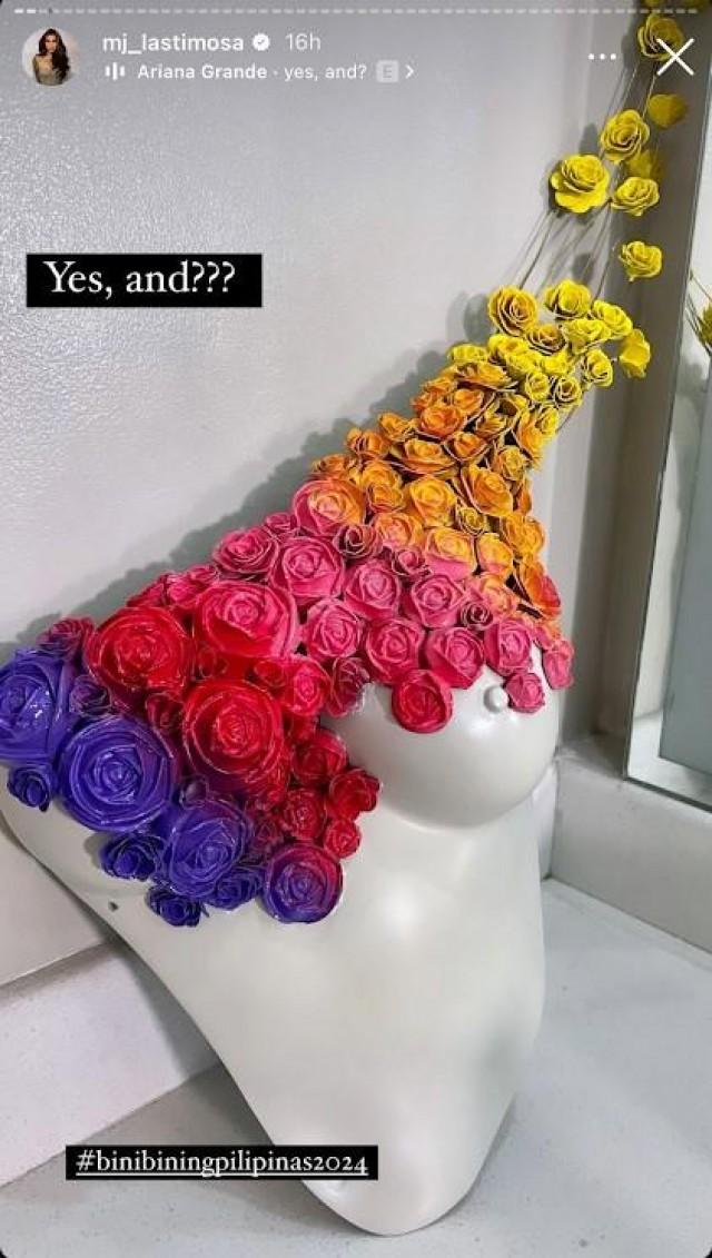 Photo: Screencap from MJ Lastimosa/Instagram Stories