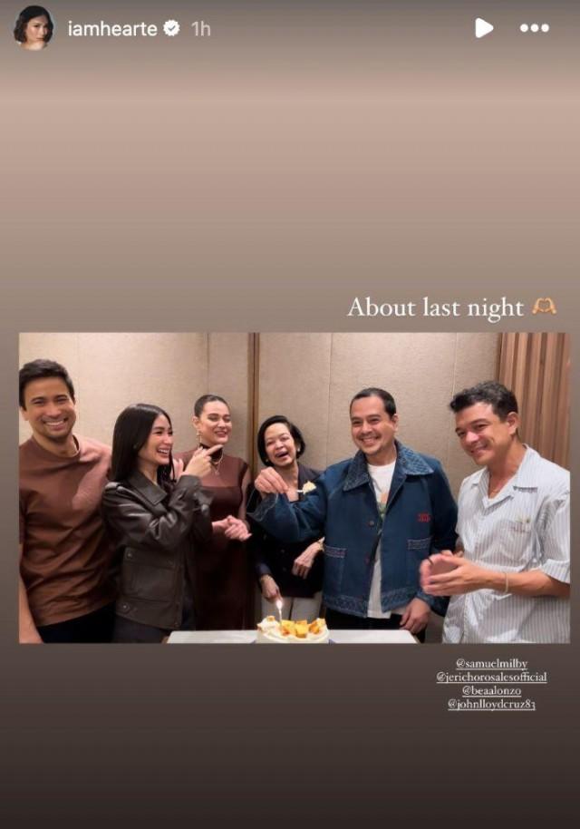 Instagram Stories: Heart Evangelista